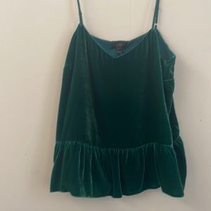 J. Crew velvet cami
